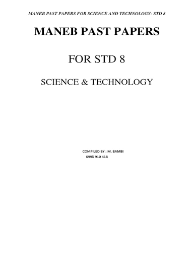 MANEB 2026 Papers With Answers PDF: Past Papers, Study Resources and Preparation Guide